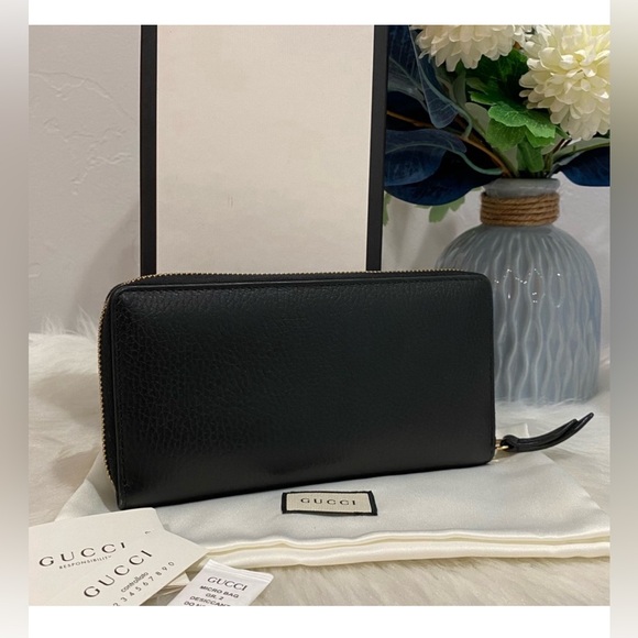 GUCCI Marmont GG Zip Around Wallet With Box & Dustbag - Picture 15 of 15